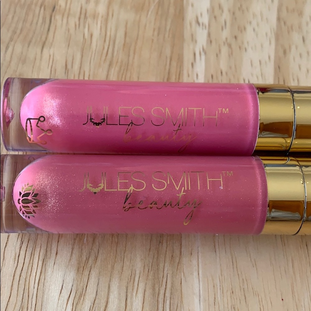Jules Smith Beauty lip gloss duo